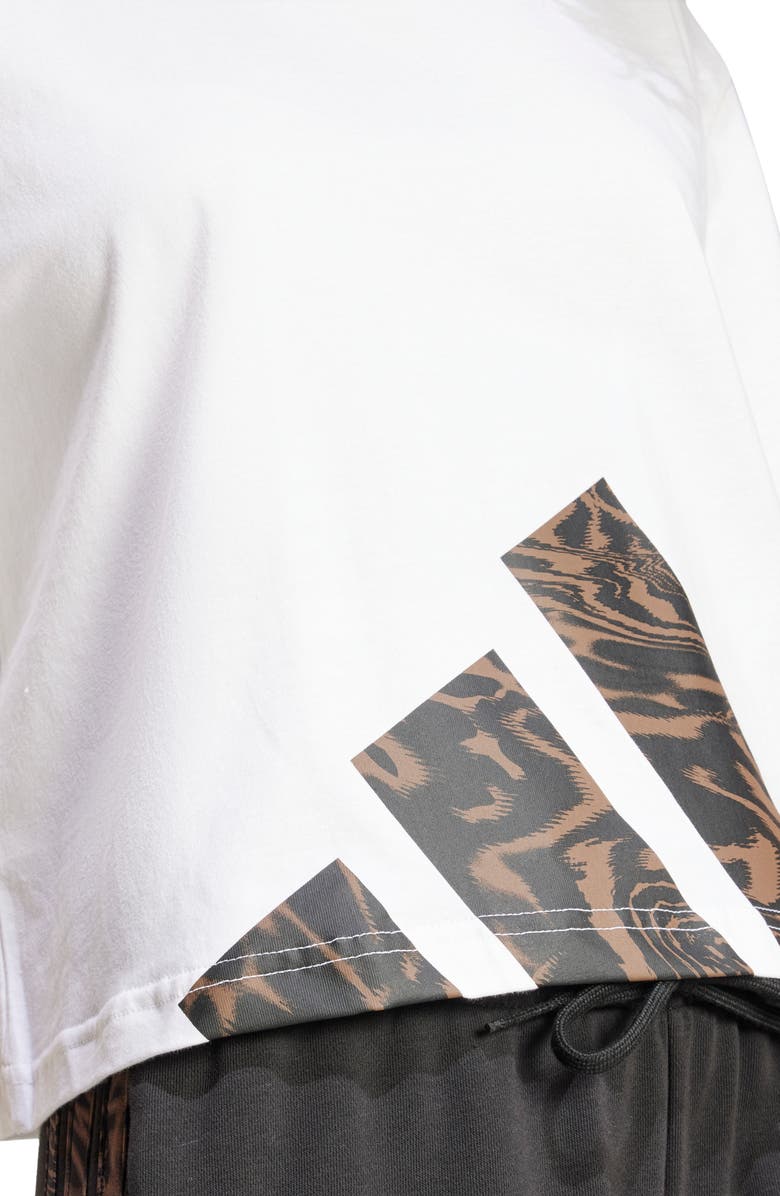 adidas 3-Bar Cotton Logo T-Shirt, Alternate, color, 