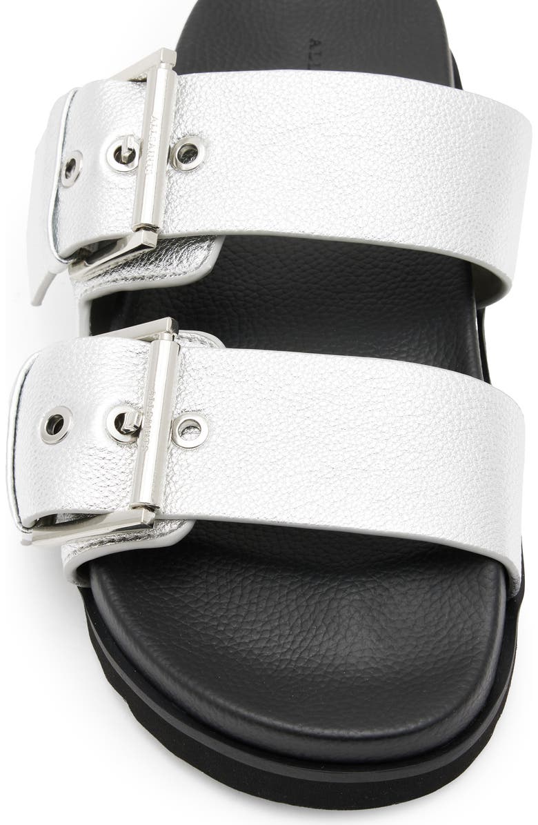 AllSaints Sian Slide Sandal, Alternate, color,