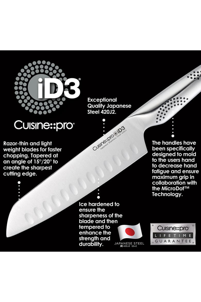 iD3® Carving Knife Set, Alternate, color, Silver