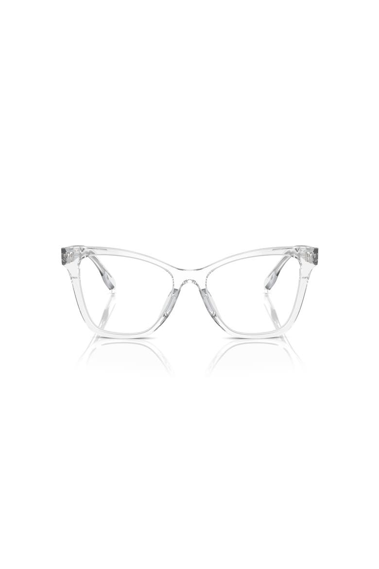 53mm Cat Eye optical glasses, Alternate, color, Transparent