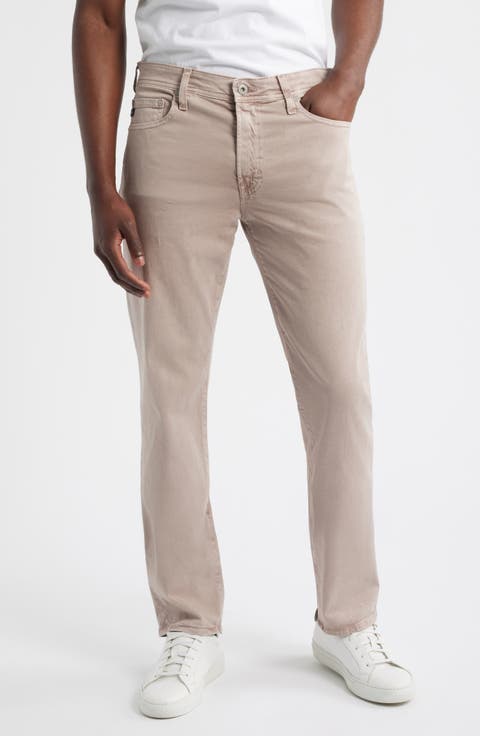 Everett Stretch Sateen Slim Straight Pants (Regular, Big & Tall)