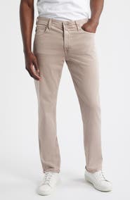 AG Everett Stretch Sateen Slim Straight Pants
