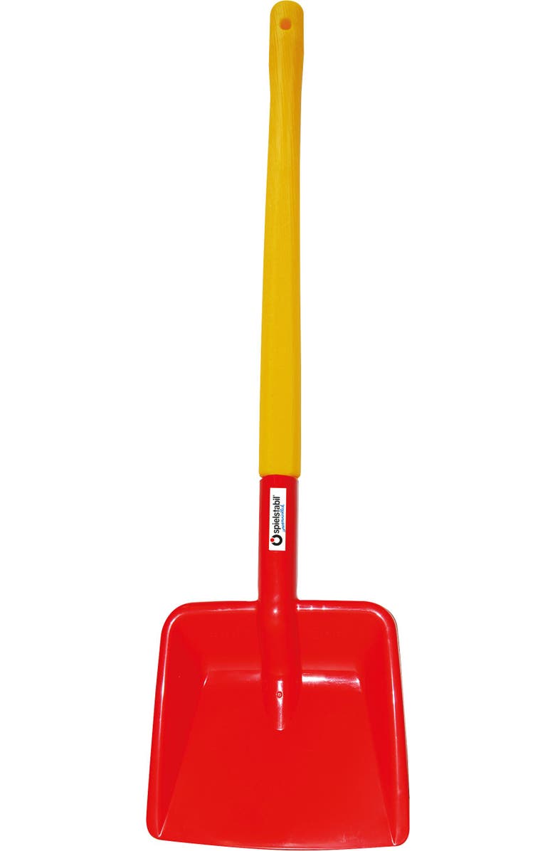 SPIELSTABIL Four Seasons Pack of Sand Toys - Children's & Toddler Outdoor Toys, Long Handled Beach Shovel, Leaf Rake, Flat Snow Shovel & Garden Rake, Alternate, color, Multi