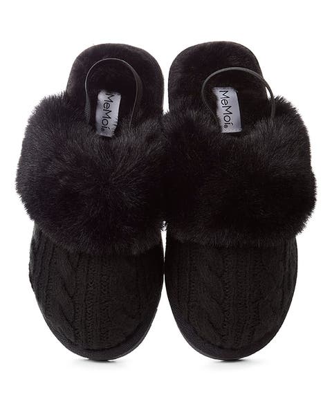 Kids' Cable-Knit Slide Slippers (Toddler, Little Kit & Big Kid)
