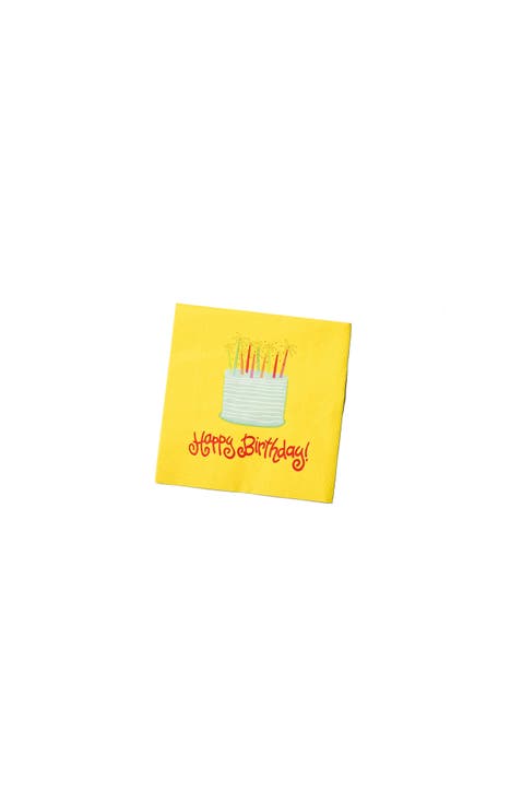 Sparkle Cake Cocktail Napkins Set of 20