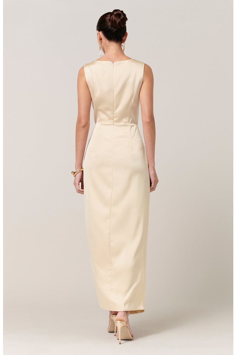 Shona Midi Dress, Alternate, color, Oyster
