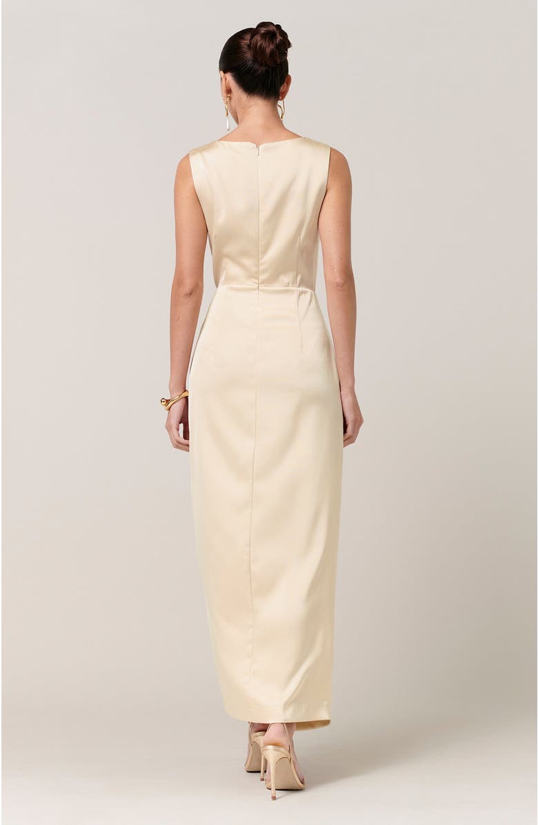 SAVEL Shona Midi Dress, Alternate, color, Oyster