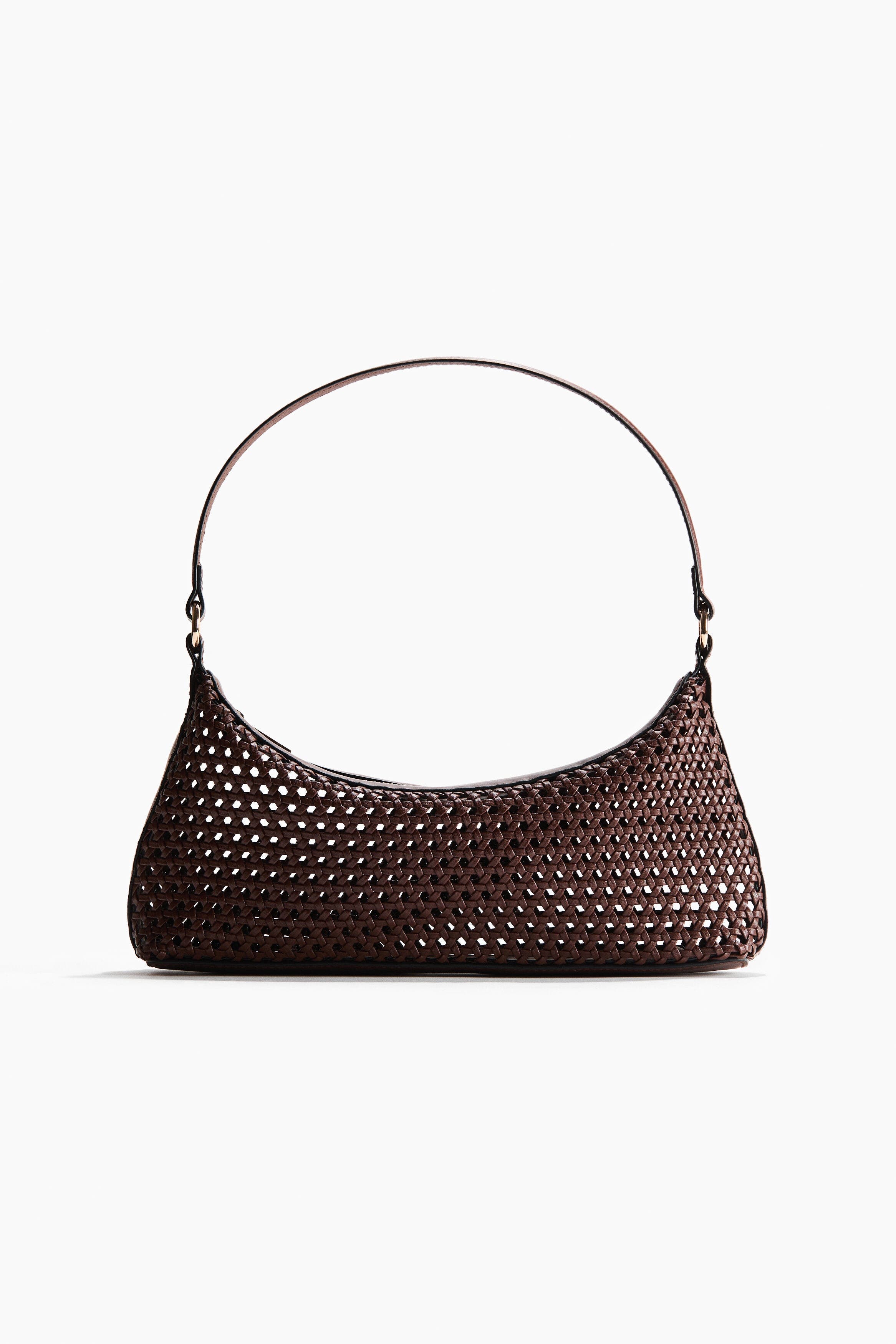 H&M Shoulder Bag, Main, color, Dark Brown