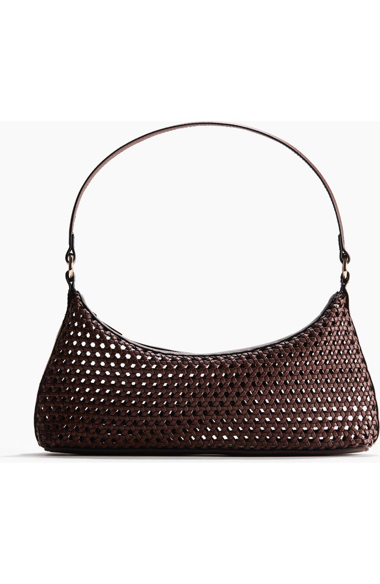 H&M Shoulder Bag, Main, color, Dark Brown