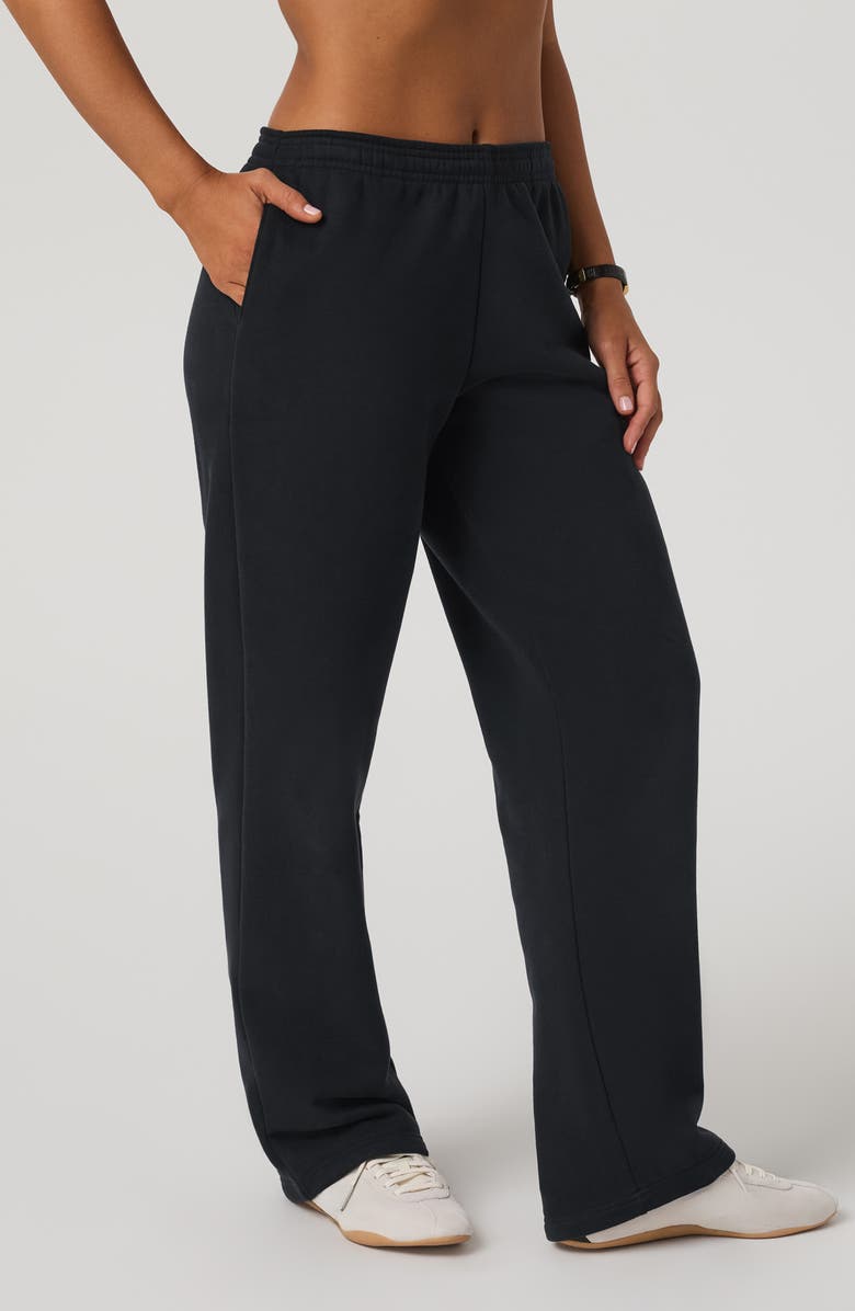 Vuori Restore Straight Leg Sweatpants, Alternate, color, Washed Black