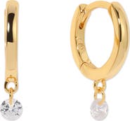 Girls Crew Dew You Huggie Hoop Earrings