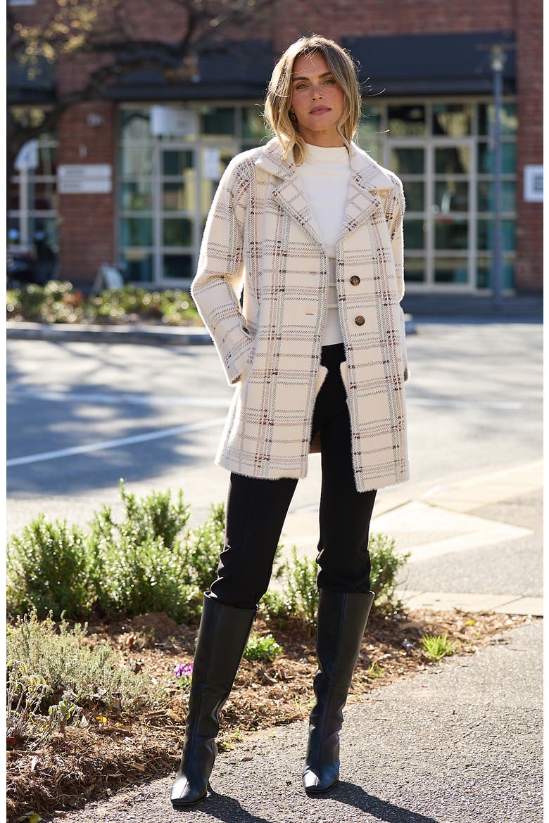 Marshall Plaid Jacket, Alternate, color, BEIGE CHECK