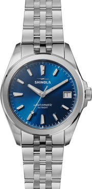 Shinola The Circadian Monster Automatic Bracelet Watch, 36mm