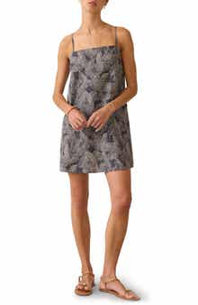 Faherty Byron Bay Linen Mini Sundress