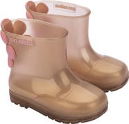 Mini Melissa Kids' Welly Bloomy Waterproof Rain Boot