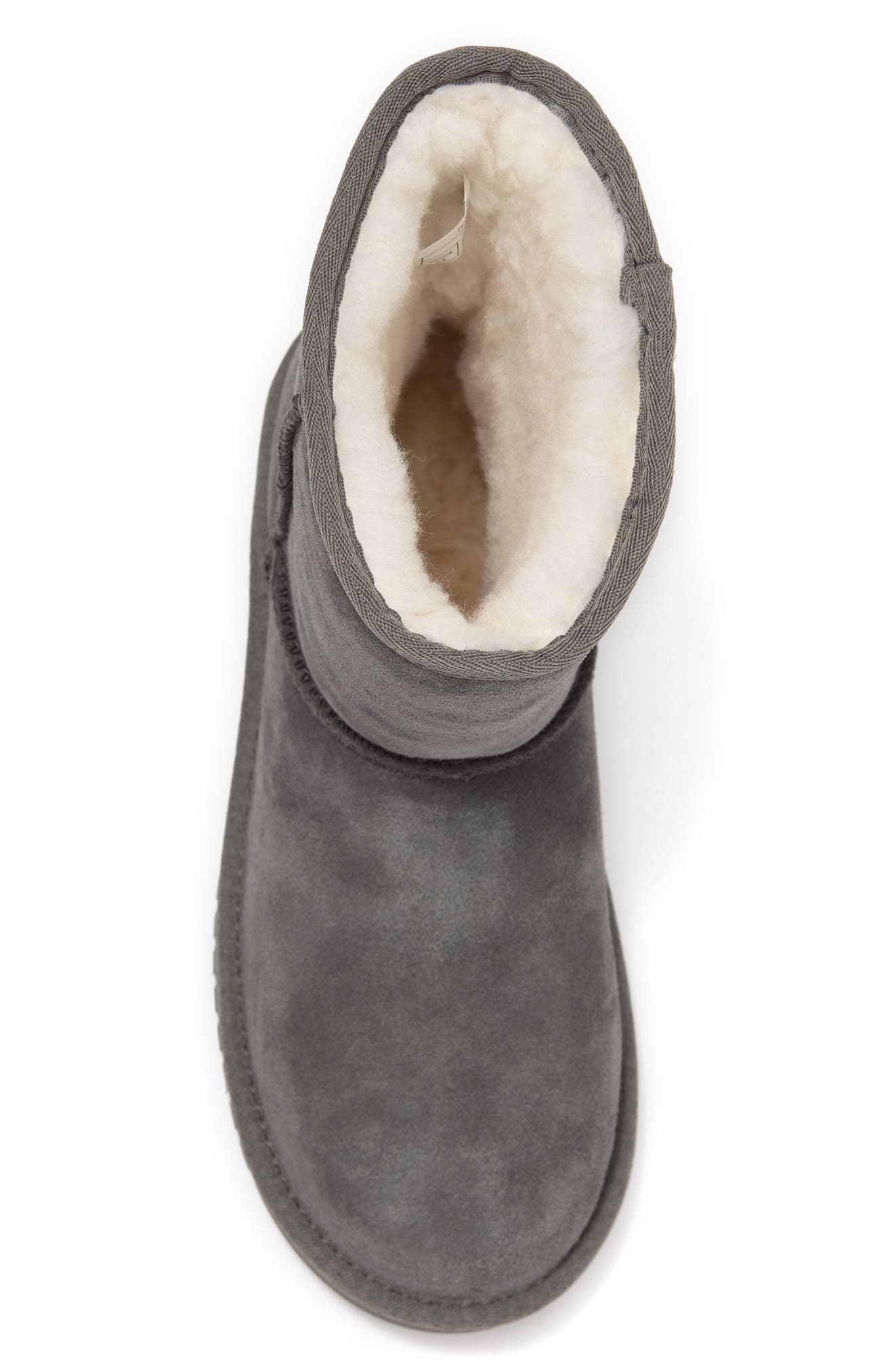 Classic Faux Shearling Short Boot, Alternate, color, STNG