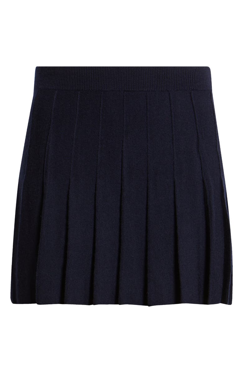 Mina Regenerative Merino Wool Pleated Skirt