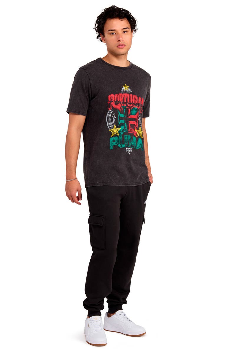 PUMA Fanpack '90s Bespoke Portugal Cotton Graphic T-Shirt, Alternate, color, 