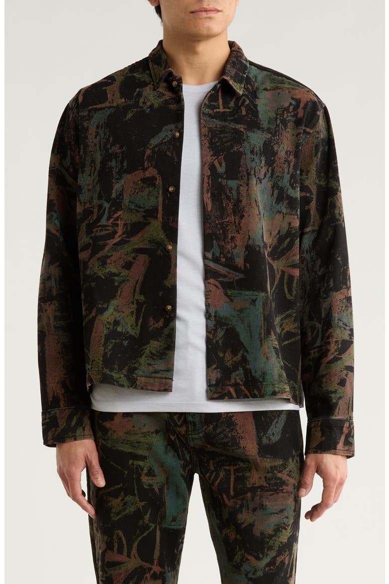 Artist Jean Jacket, Main, color, BLACK