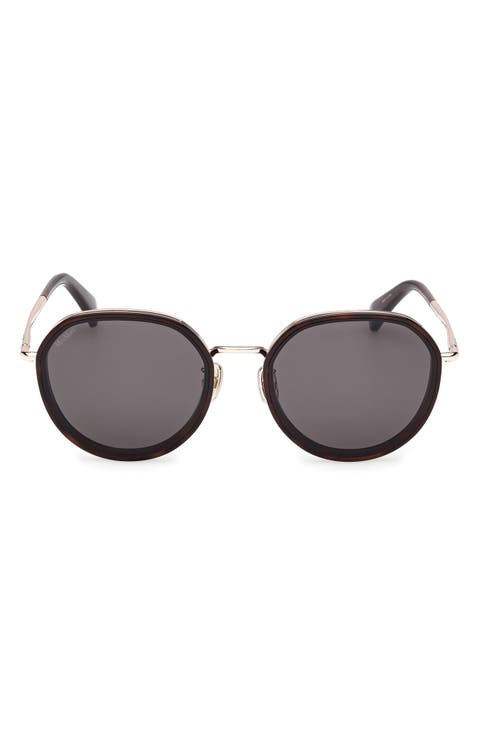 57mm Round Sunglasses