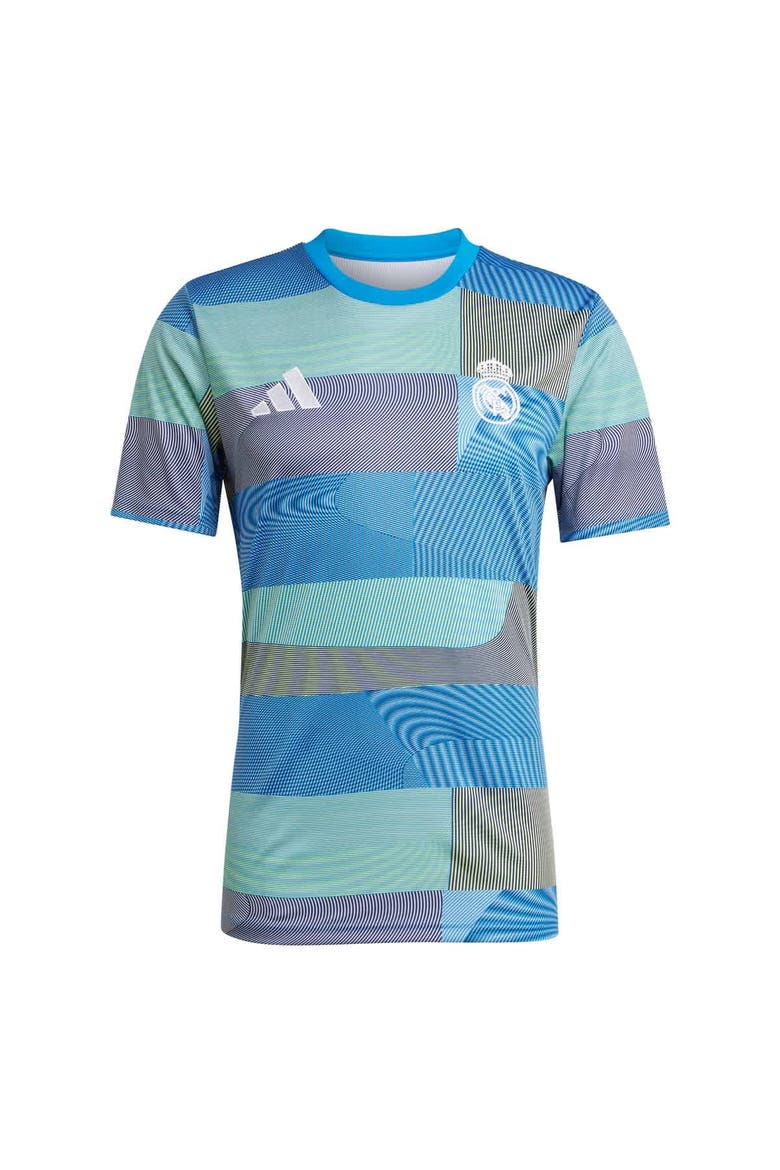 Men's adidas Blue Real Madrid 2025/26 AEROREADY Pre-Match Top, Alternate, color, Blue