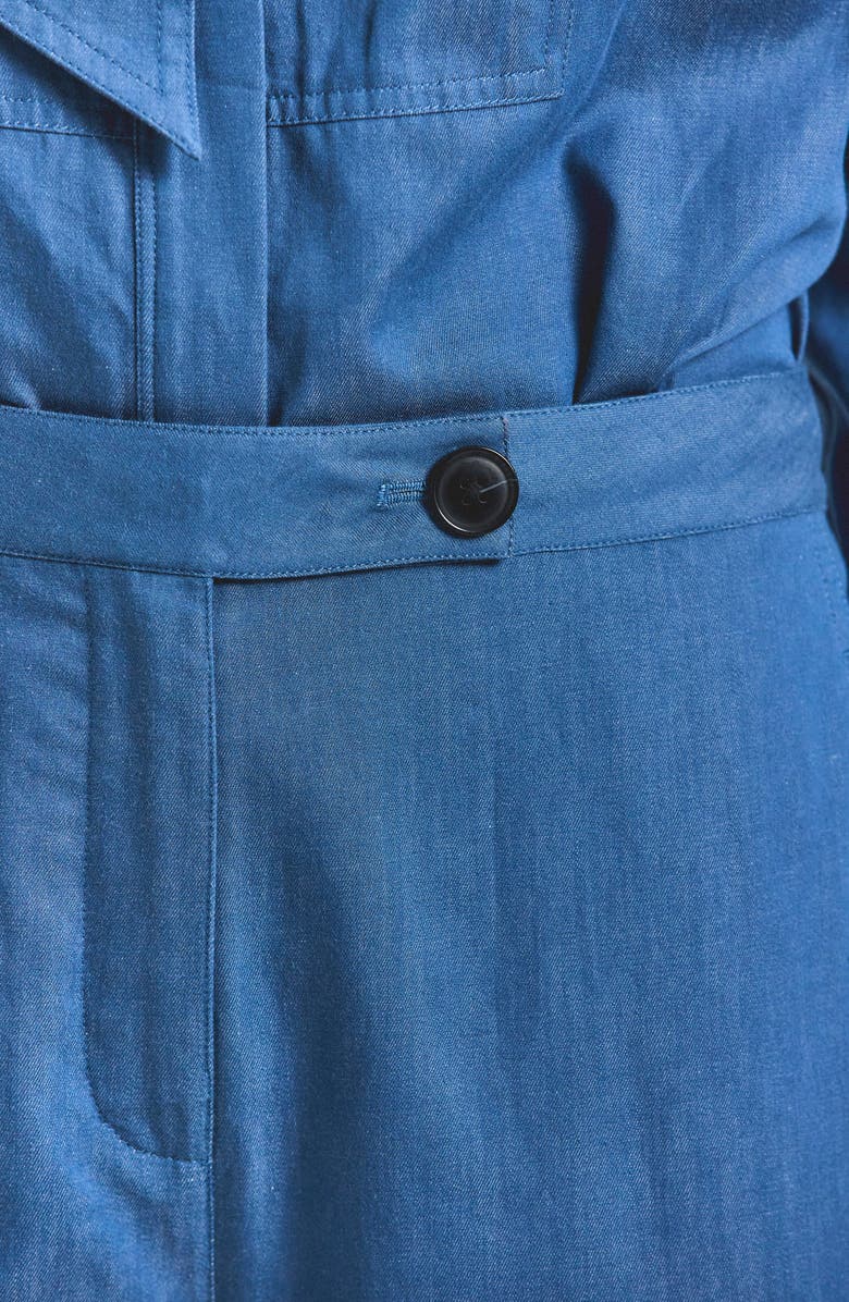 Derek Lam 10 Crosby Eli Wide Leg Pants, Alternate, color, Medium Blue