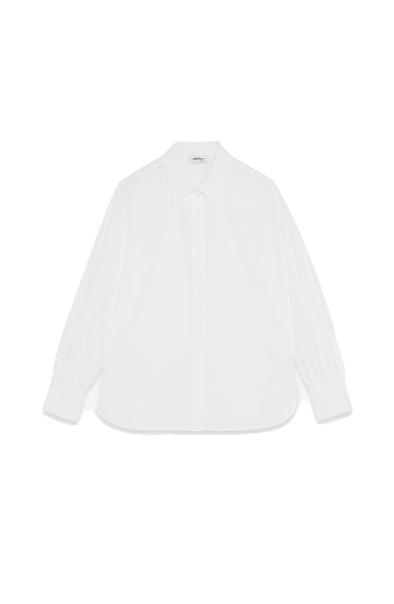 ottod'Ame Poplin Shirt, Alternate, color, White
