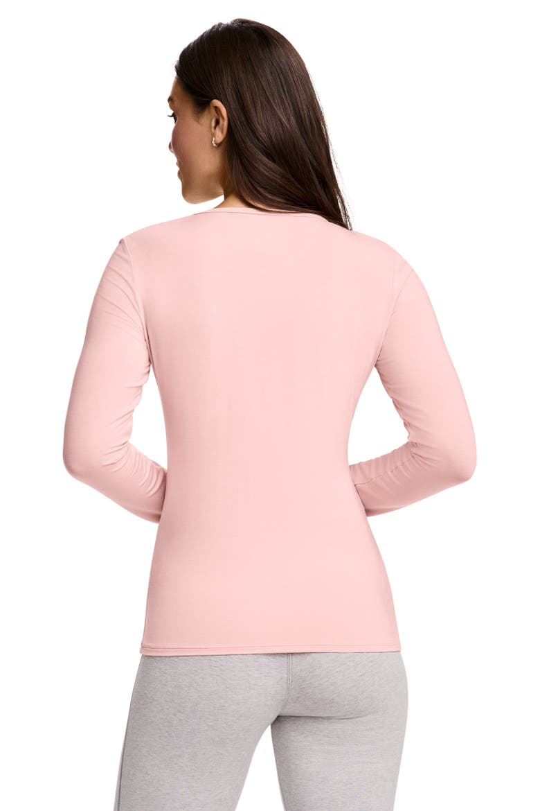 Women's Supersoft Long Sleeve Top, Alternate, color, Rose Petal