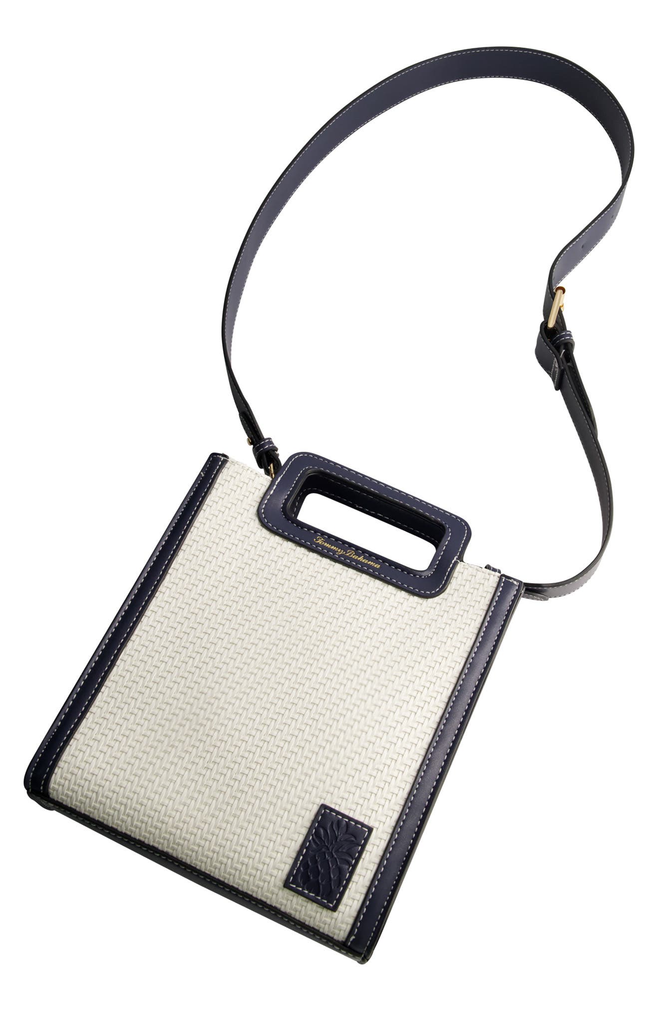 Tommy Bahama Woven North/South Crossbody Bag, Alternate, color, 