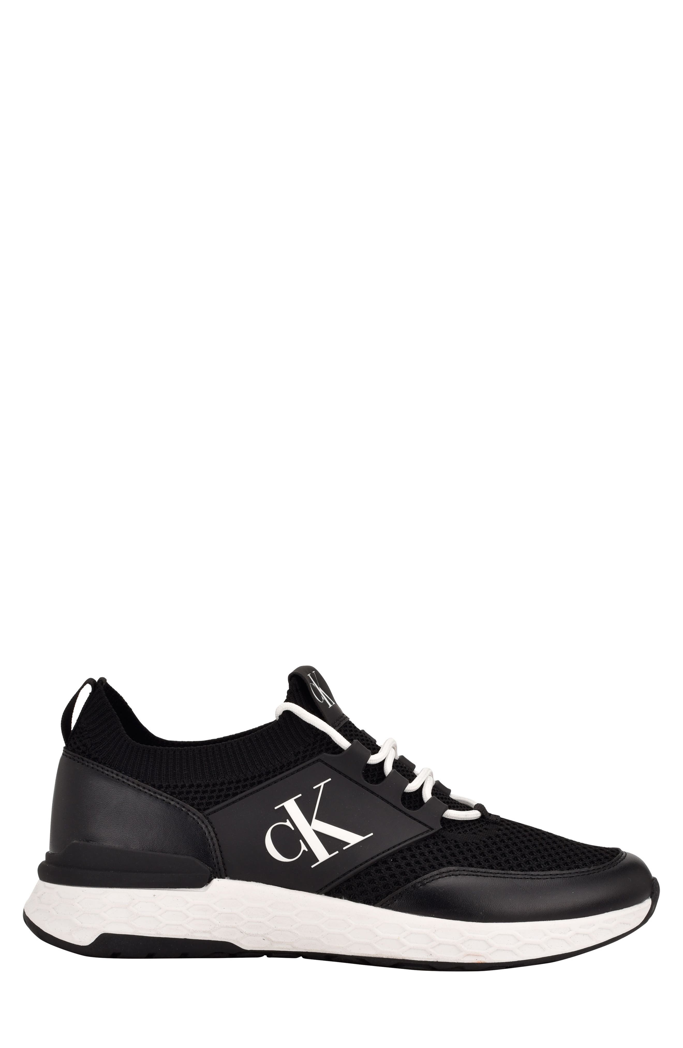 Calvin Klein Arnel Knit Upper Sneaker, Alternate, color, 