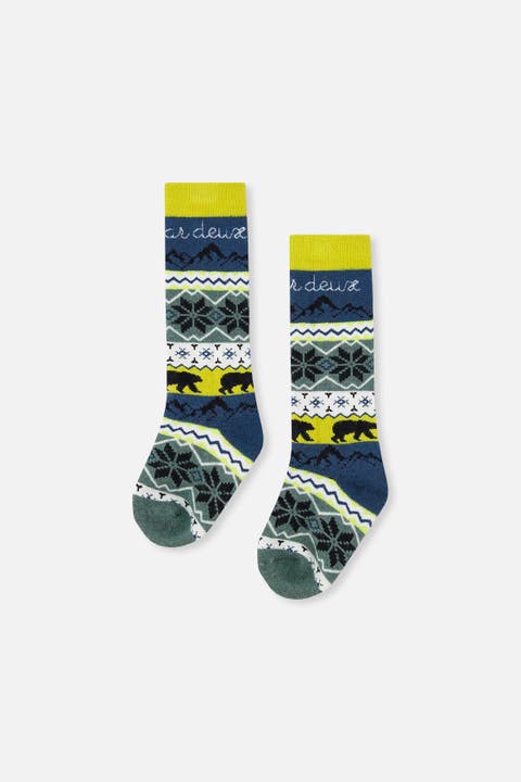 Merino Wool Padded Ski Socks