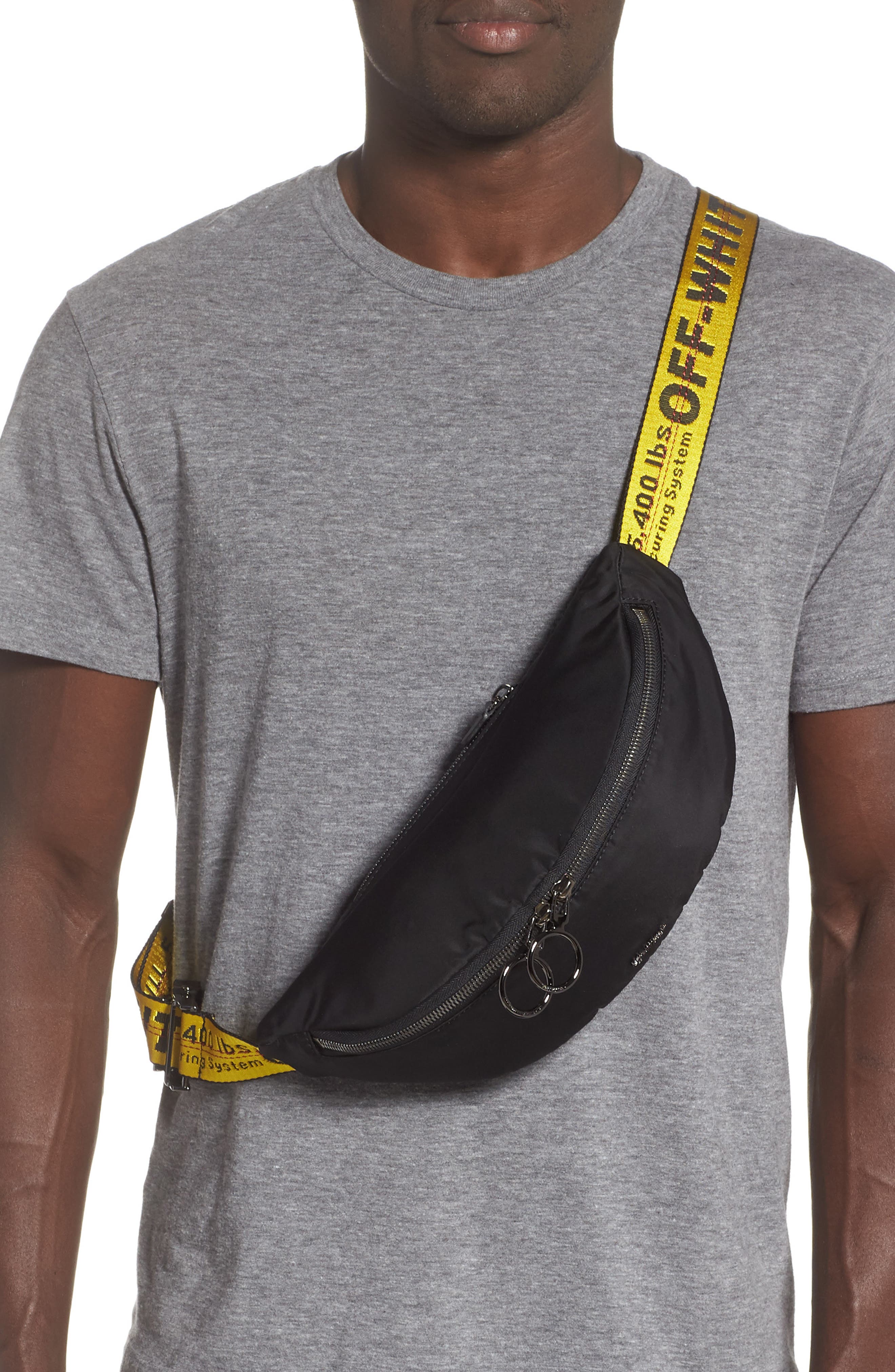 Off-White Industrial Belt Bag, Alternate, color, 