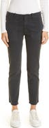 Nili Lotan Jenna Slim Crop Stretch Twill Pants