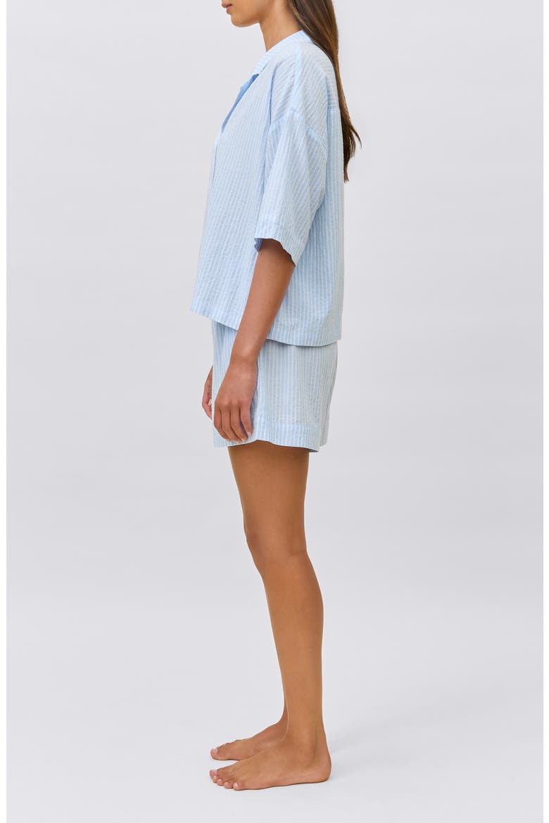 Sabring Stripe Boxer Pajamas, Alternate, color, BLUE BELL WHITE STRIPE