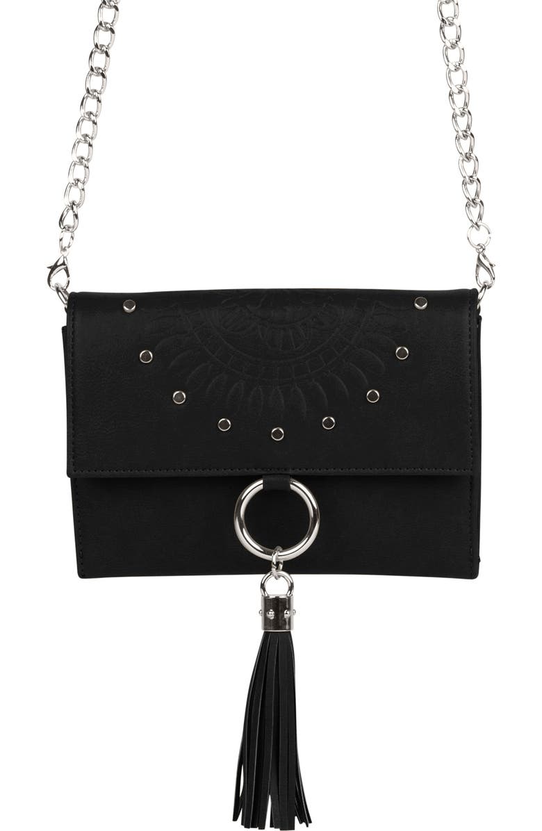 Urban Originals First Love Vegan Leather Crossbody Bag, Main, color,