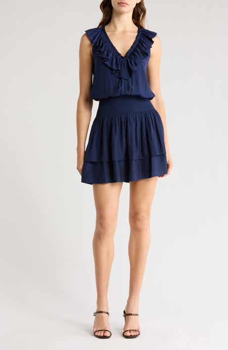 Ramy Brook Carson V-Neck Minidress