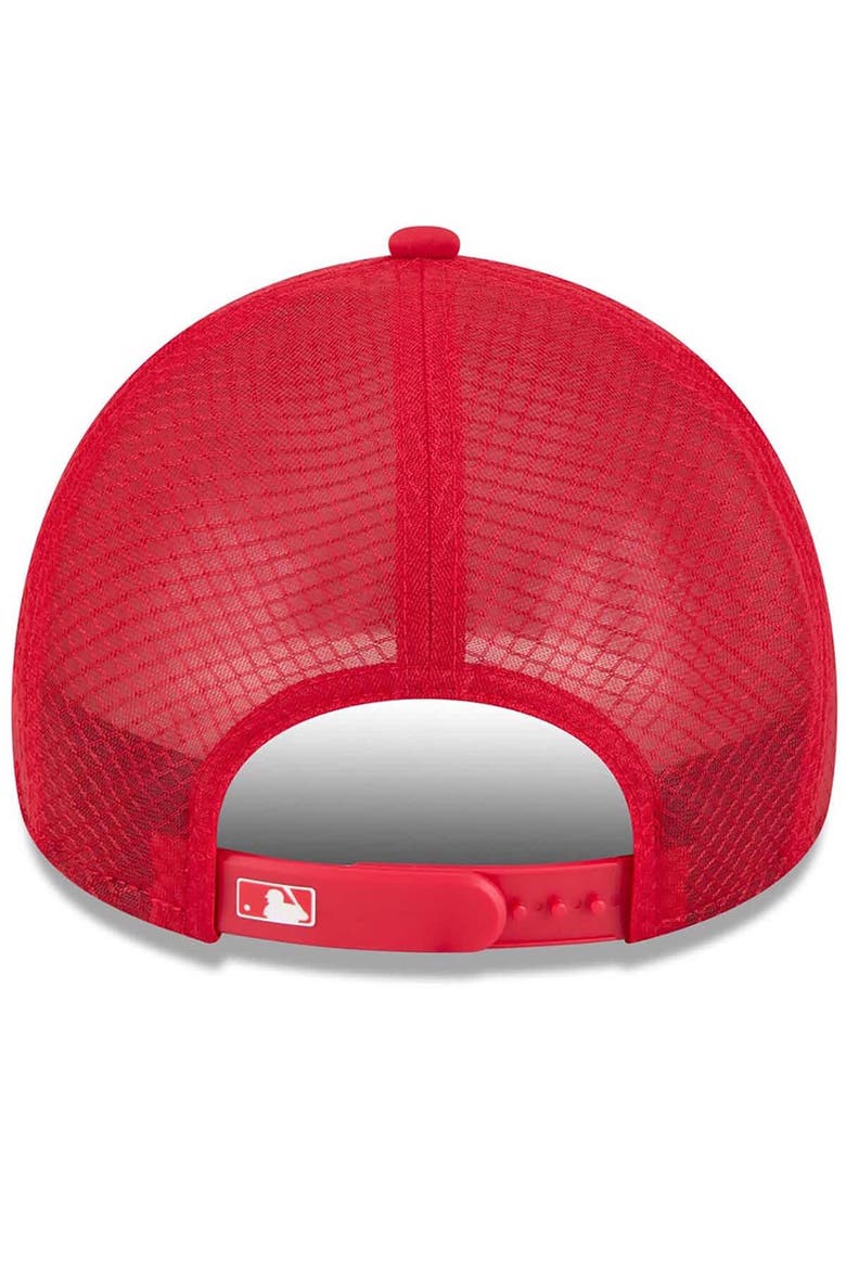 Men's New Era Red Cincinnati Reds 2026 Batting Practice Alternate Apex 9FORTY Adjustable Hat, Alternate, color, Red