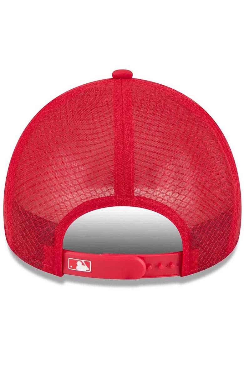 New Era Men's New Era Red Cincinnati Reds 2026 Batting Practice Alternate Apex 9FORTY Adjustable Hat, Alternate, color, Red