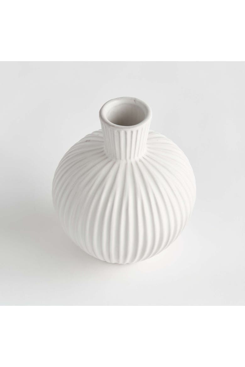 Pravi Vase Large, Alternate, color, White