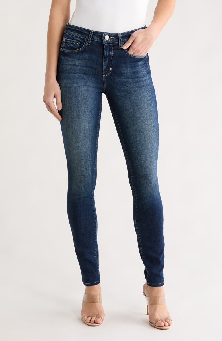 L'AGENCE Marguerite High Waist Skinny Jeans, Main, color, Lavelle