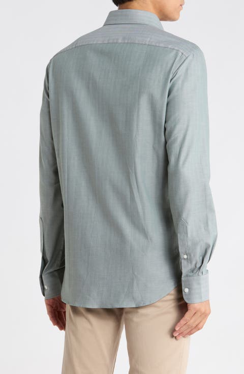 Cotton Slim Fit Dress Shirt
