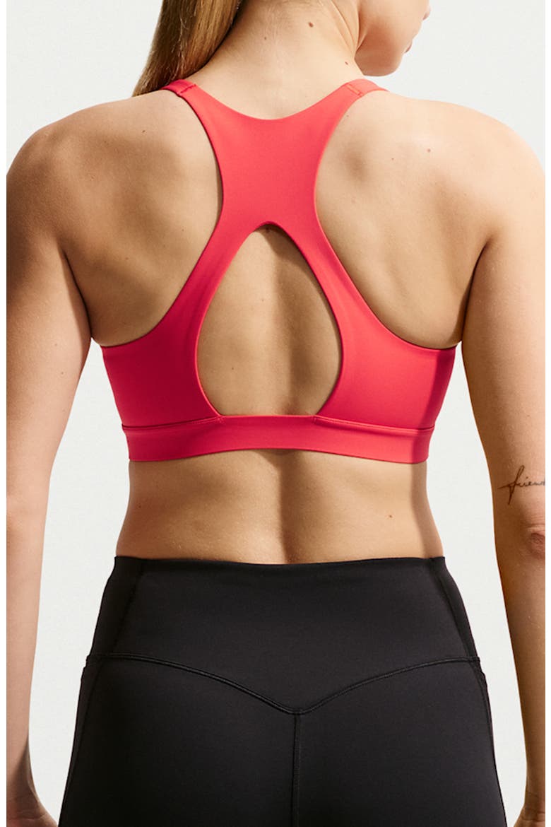 Universa Dri-FIT Padded Sports Bra, Alternate, color, LIGHT CRIMSON