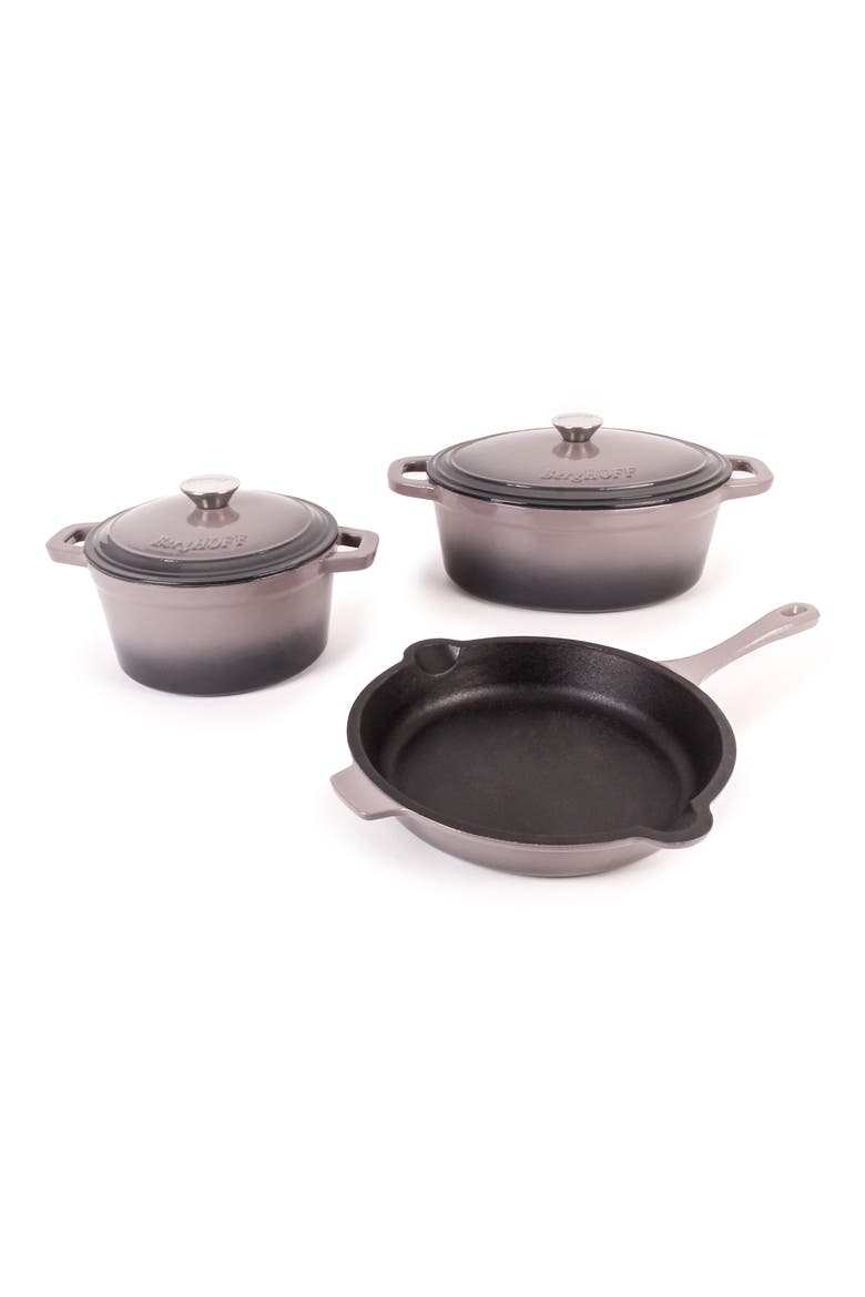 Neo 5-Piece Cast Iron Set, Main, color, OYSTER