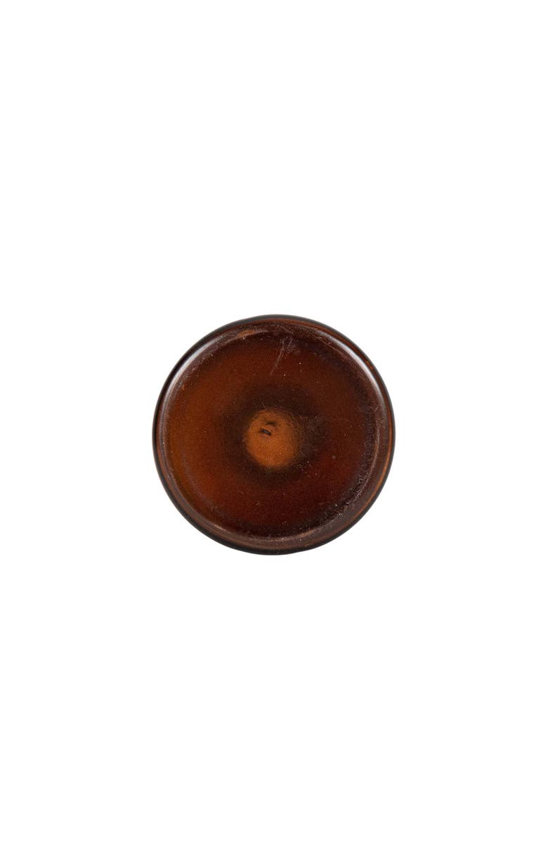 Foreside Home and Garden Wrapped Neck Vase Amber Glass & Metal, Alternate, color, Brown