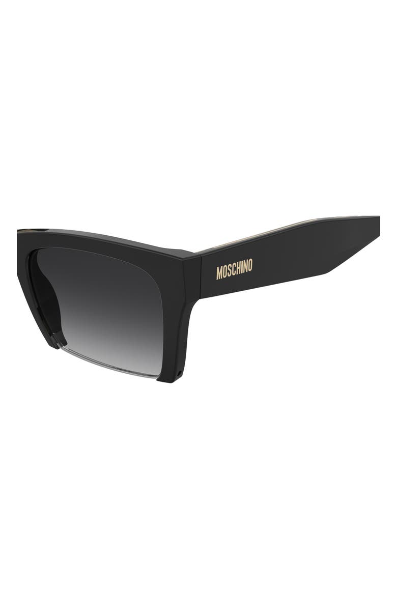 Moschino 53mm Square Sunglasses, Alternate, color,