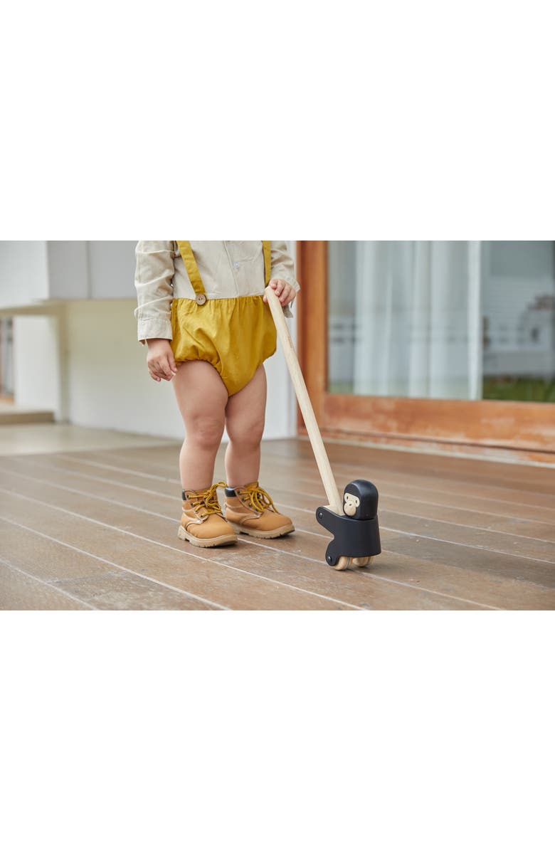 PlanToys<sup>®</sup> Climbing Gorilla Toy, Alternate, color, Black