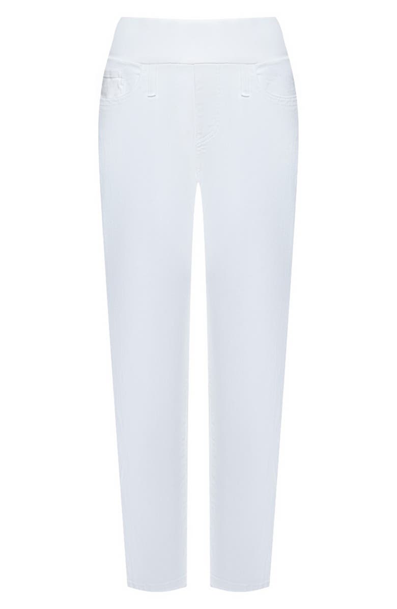 PIETRO BRUNELLI MATERNITY Ankle Straight Leg Maternity Mom Jeans, Alternate, color, White