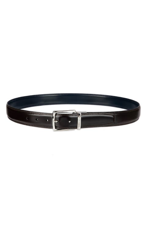 Reversible Leather Belt