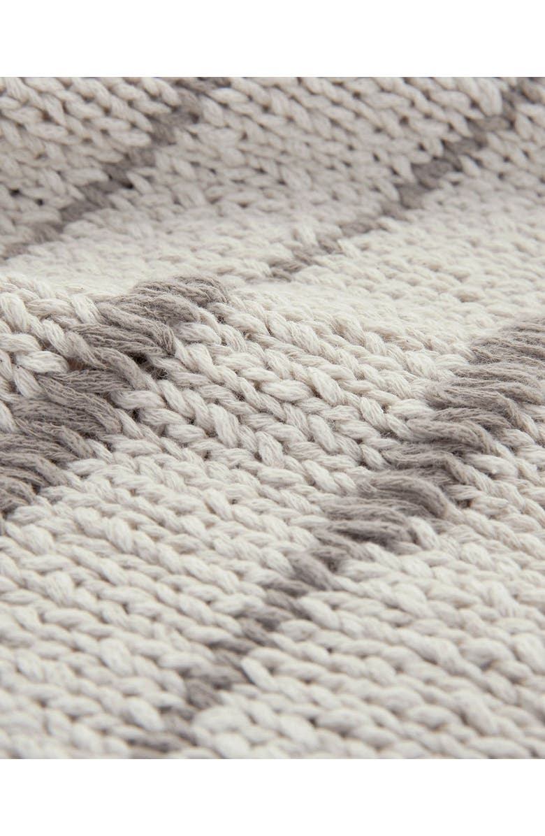 Celtic & Co. Drop Stitch Breton Sweater, Alternate, color, Oatmeal Taupe