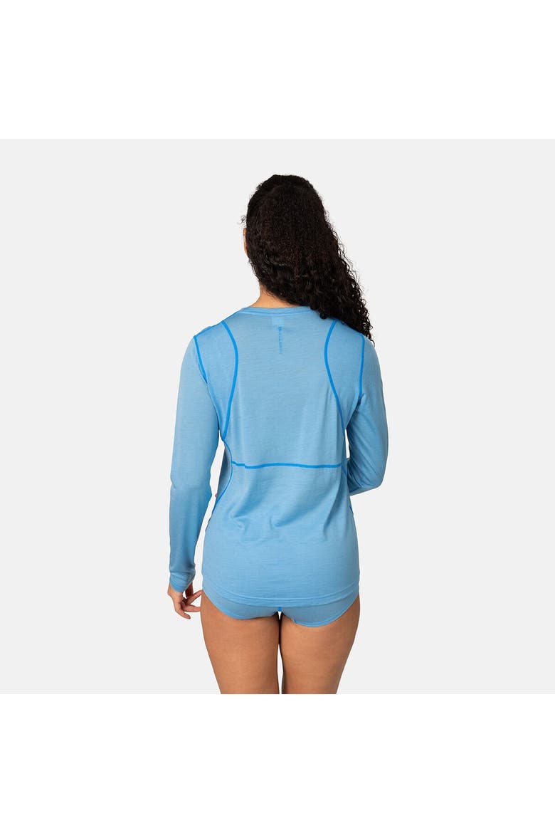 Embla Wool Long-Sleeve Top - Women's, Alternate, color, Ocean